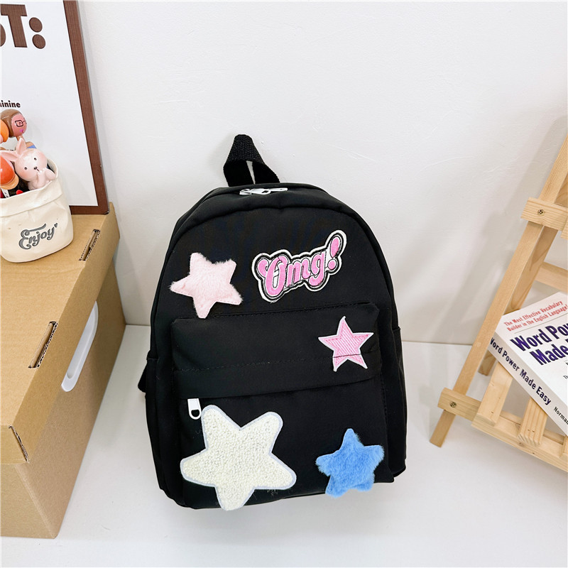 Mochila infantil de jardín de infancia – diseño de estrella, ligera y de gran capacidad