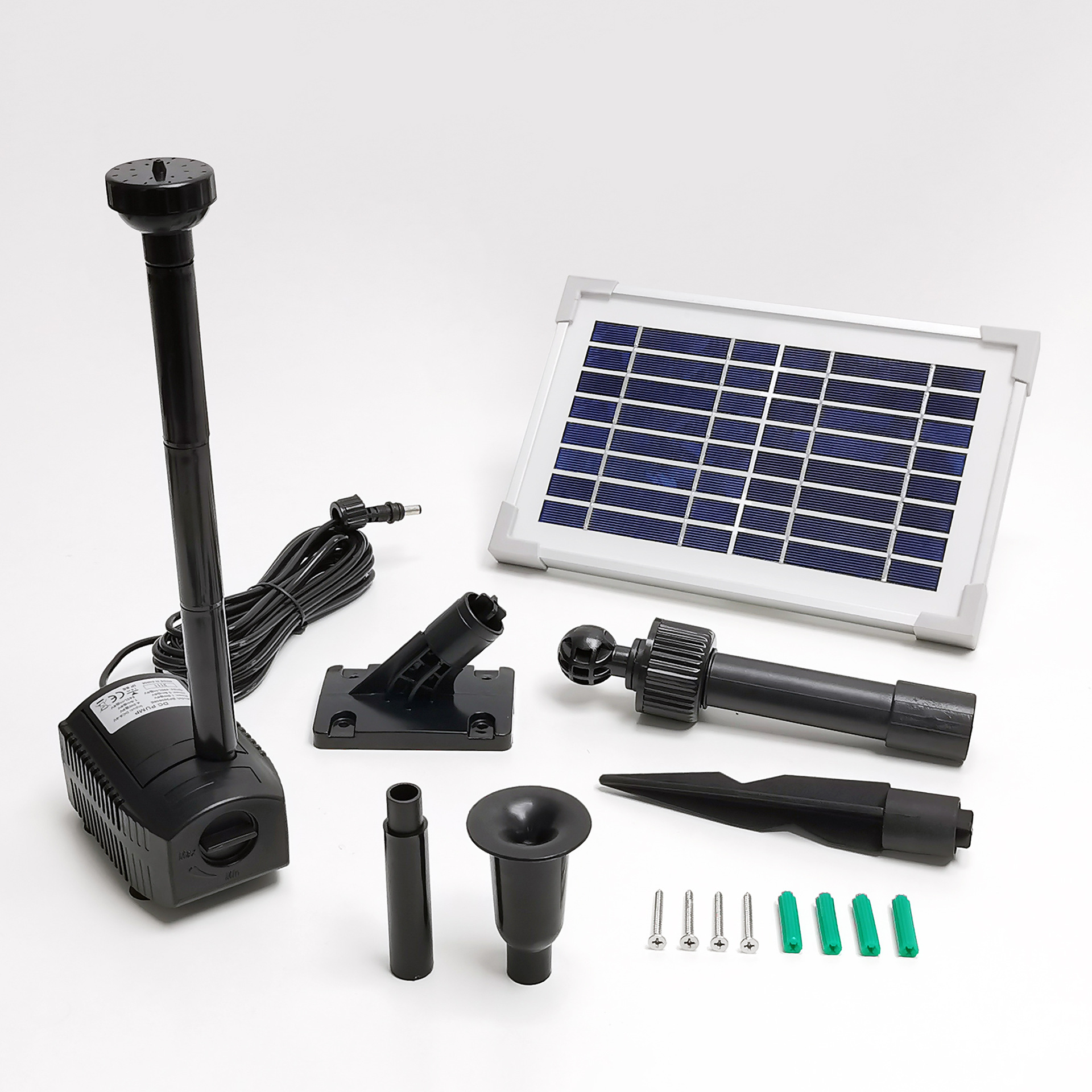 DC6V太阳能喷泉泵花园池塘景观泵-SP4-360608E