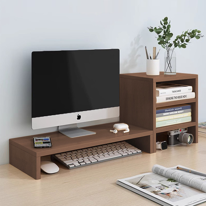 Desktop Computer Riser Stand Office Desk Organizer Monitor Screen Base Stand Heightening Workstation Desktop Computer Riser Stand Office Desk Organizer Monitor Screen Base Stand Heightening Workstation