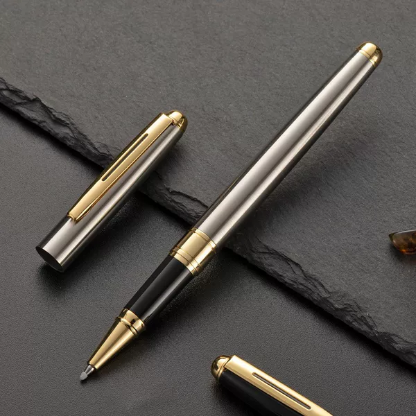 Wholesale Business Metal Signature Pen Corporate Gift Ballpoint Pen Water Pen Conference Event Souvenir Set Engraved Name