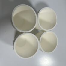 氧化镁坩埚现货高纯耐高温弧形/柱形专业生产氧化镁坩埚