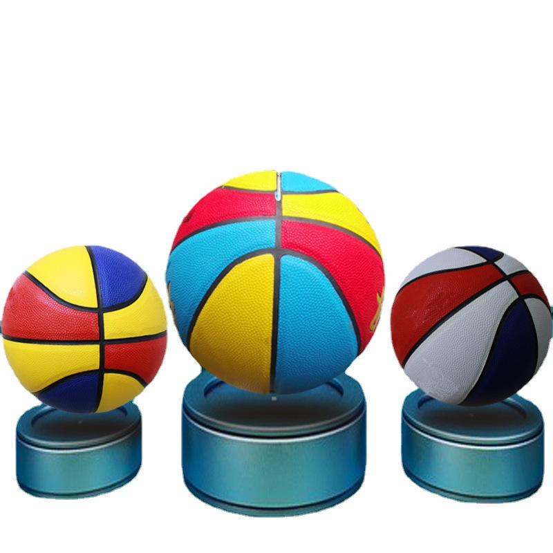 厂家批发小学生5号PU篮球室内外训练篮球幼儿园5号篮球加工定制|ms