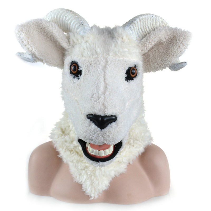 Máscara de cabeza de animal de cara completa Lobo Oso conejo León leopardo fotografía bola rendimiento máscara de película fabricante