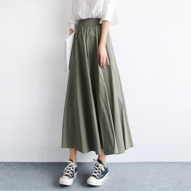 Japanese-Style Midi Skirt 2024 Summer New Plus-Size Women's Fashion Umbrella Skirt Hong Kong Style Flared Skirt A-Line Skirt Wholesale Japanese-Style Midi Skirt 2024 Summer New Plus-Size Women's Fashion Umbrella Skirt Hong Kong Style Flared Skirt A-Line Skirt Wholesale