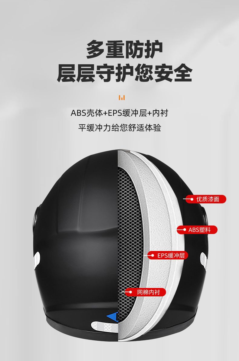 Electric Scooter Helmet Winter Warm Full/Half Helmet