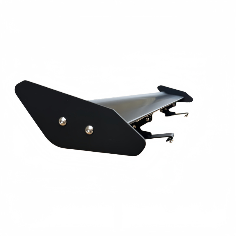 Cross-Border Hot-Selling Car Rear Wing Modification, No-Drill Single-Layer Aluminum Alloy Rear Wing, Hatchback Car Wind Deflector Spoiler