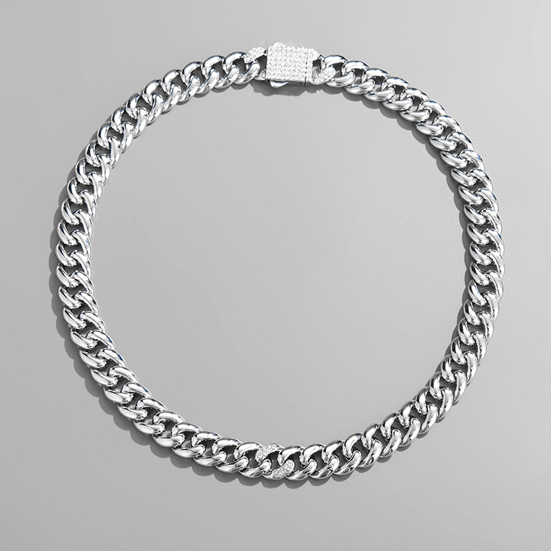Cuban Chain Necklace For Men - Personalized Punk Hip Hop Style_voghion.com
