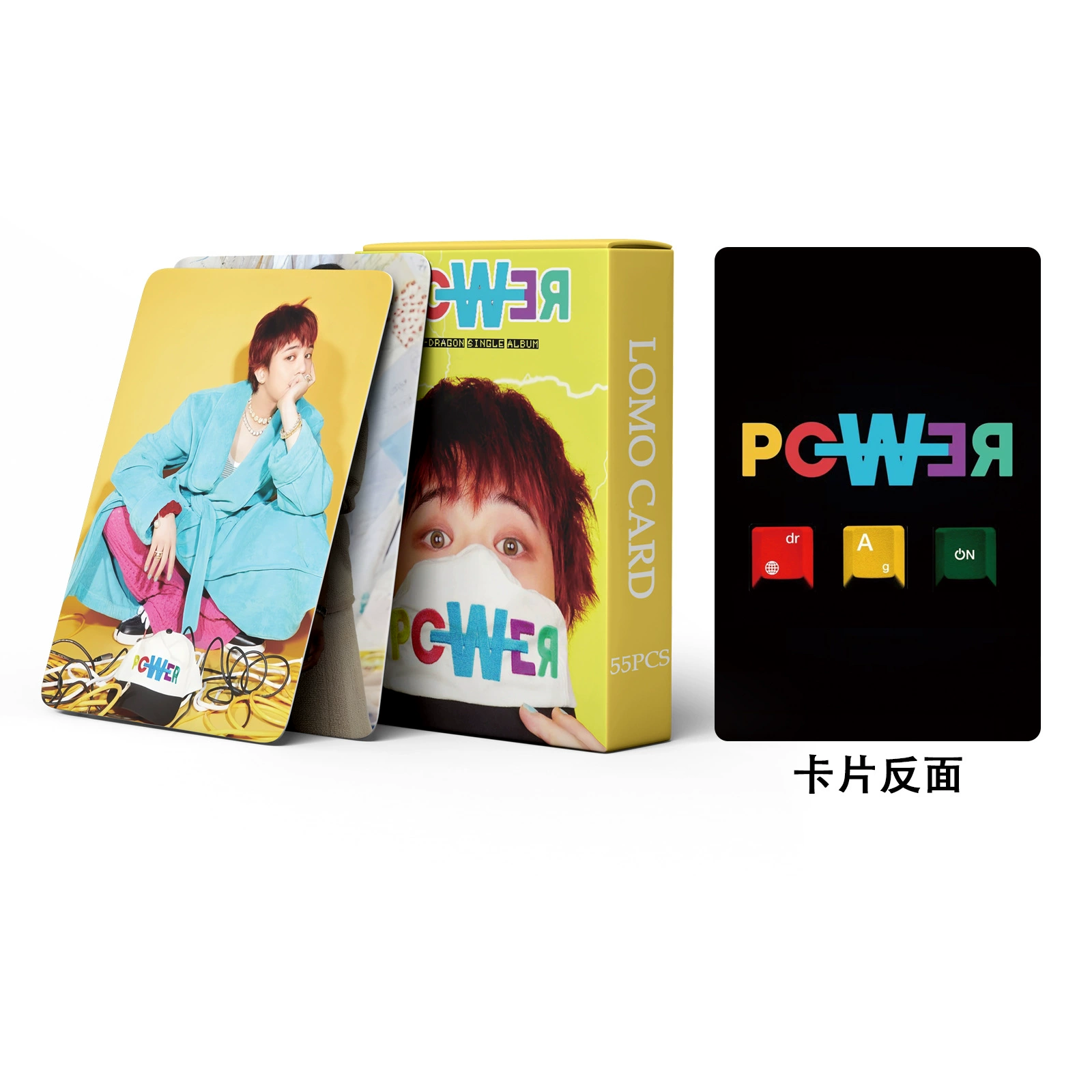 55 BIGBANG Power Dragon Power Card G-Dragon карта Home Sweet Home