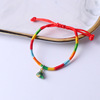 Colorful small bell, woven red rope bracelet, new collection, wholesale