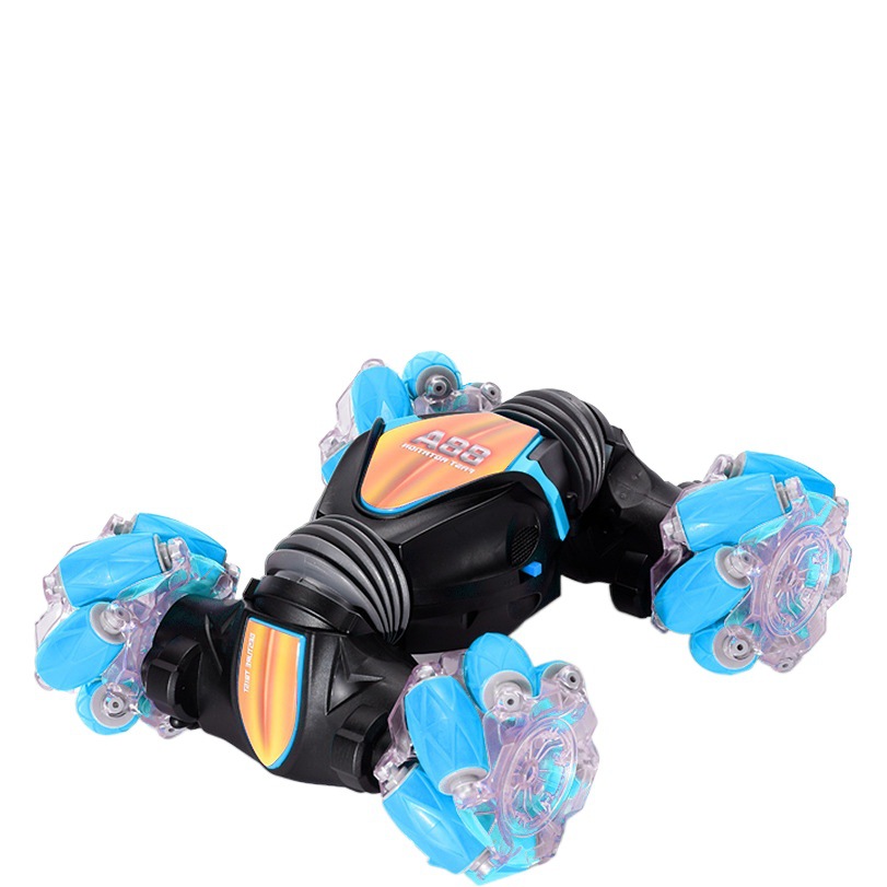 Coche de acrobacias de doble cara con control remoto por gestos mini nuevo transfronterizo 2.4G control dual vehículo todoterreno de alta velocidad para escalar al por mayor.