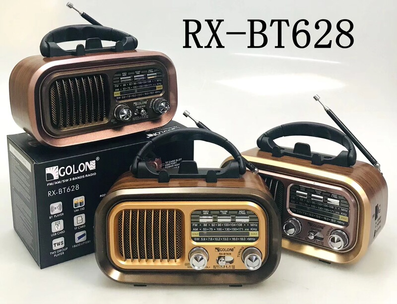 ソーラーラジオ音響無線携帯電話スタンド便利ラジオfmサブウーファーレトロbluetoothスピーカー|undefined