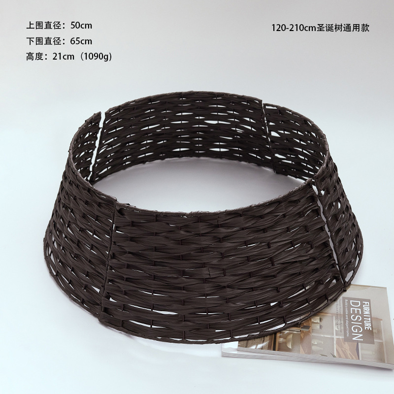 Árbol de Navidad valla base decoración de Navidad debajo del árbol decoración falda escena de diseño props nuevos productos transfronterizos