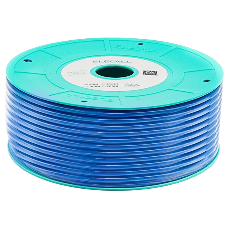 伊莱科ET100650902气管PU管空压机软管高压管汽管10x6.5mm蓝90M