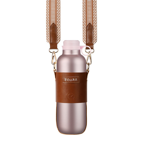 One carat outdoor thermos cup 304 stainless steel large capacity fashionable thermos cup compact mini portable thermos kettle