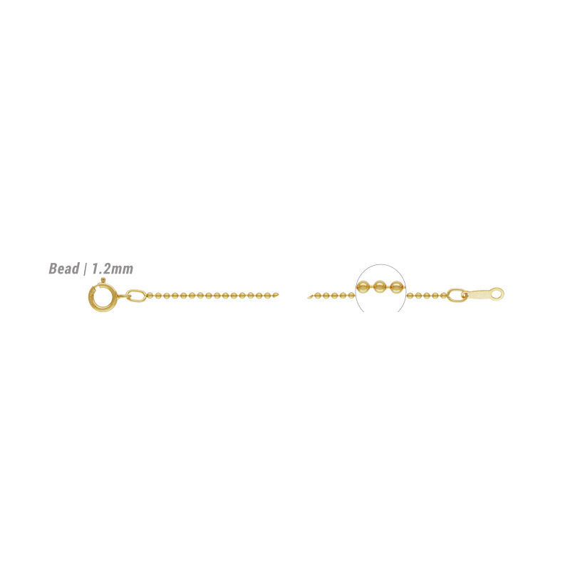 14K Gold Bag Fidelity Bead Chain Bracelet Necklace Tassel Accessories Diy Handmade Jewelry Fashion All-match Infinite Charm