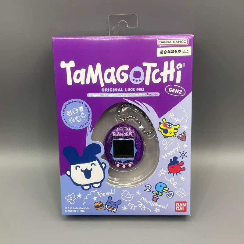 Игрушка виртуальный питомец Bandai Tamagotchi Connection — реплика и подключаемые модели, разные цвета (12 коробок)