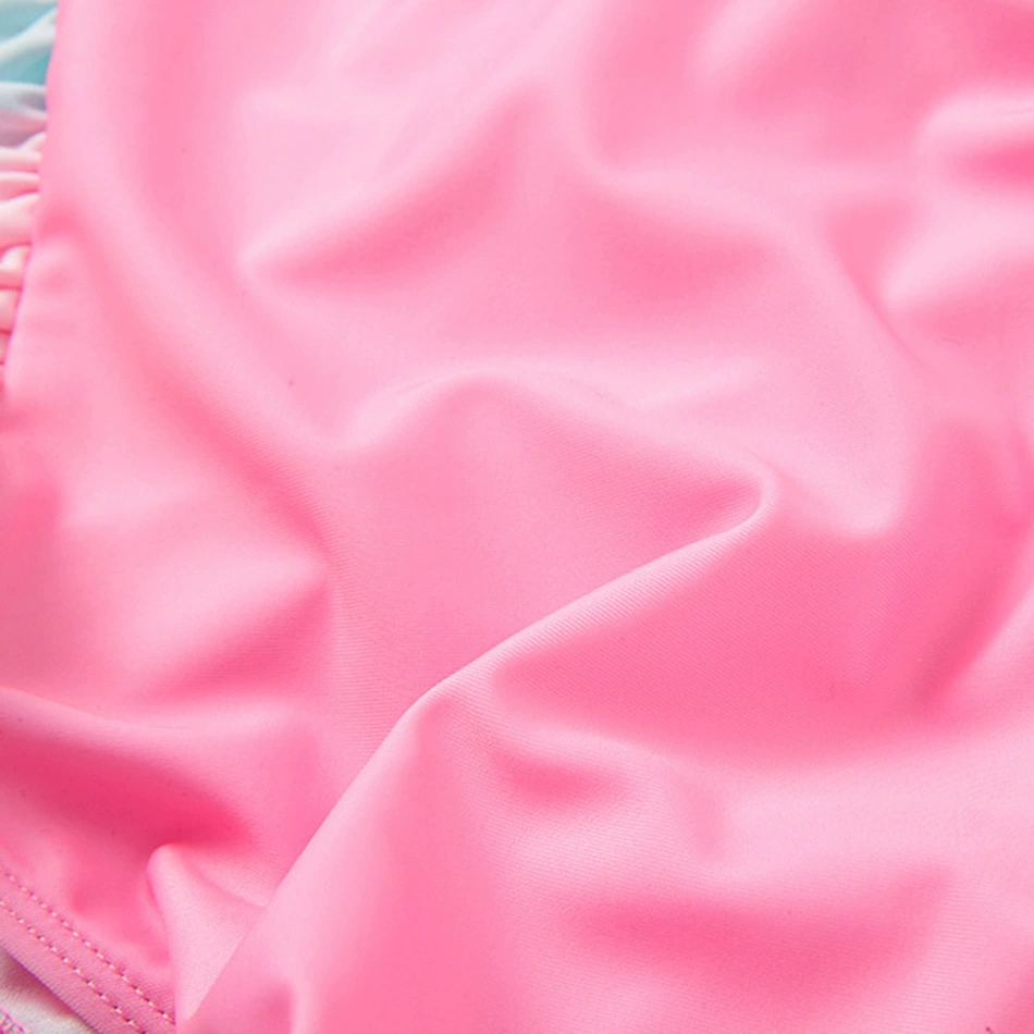(Cross-border trading), children's fuchsia swimwear, cute washing powder