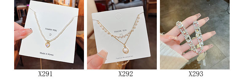 Simple Style Tassel Flower Butterfly Stainless Steel Copper Beaded Artificial Pearls Zircon Necklace