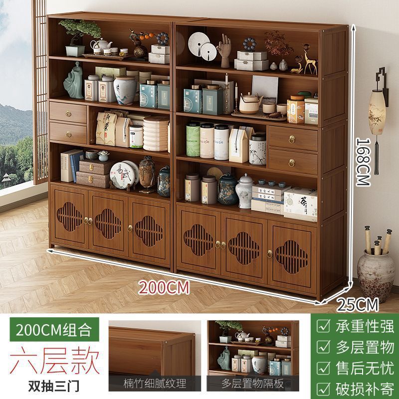 茶キャビネット、家庭用茶室、茶棚、茶棚、茶キャビネット収納ラック、中国茶テーブル、サイドキャビネット、ティーセット収納ラック|undefined