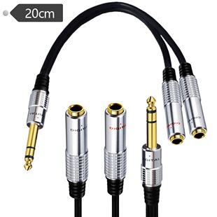 1/4 Inch 6.35һ���D��ĸTRS���w�־���Y��6.35mm���w���Dĸ