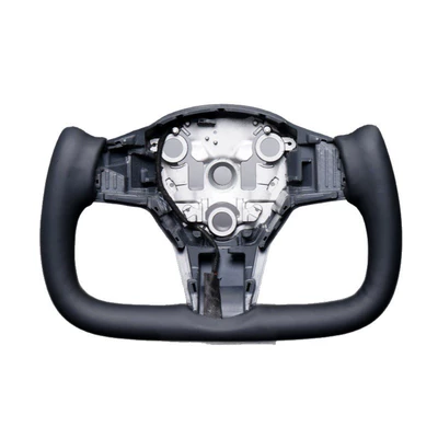 Model Y Black Tesla | Steering wheel