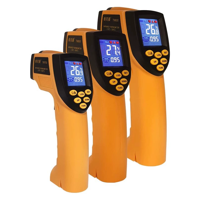 Tickman TM600/TM750/TM900 цветной экран инфракрасный термометр пистолет бесконтактное измерение звуковой сигнализации