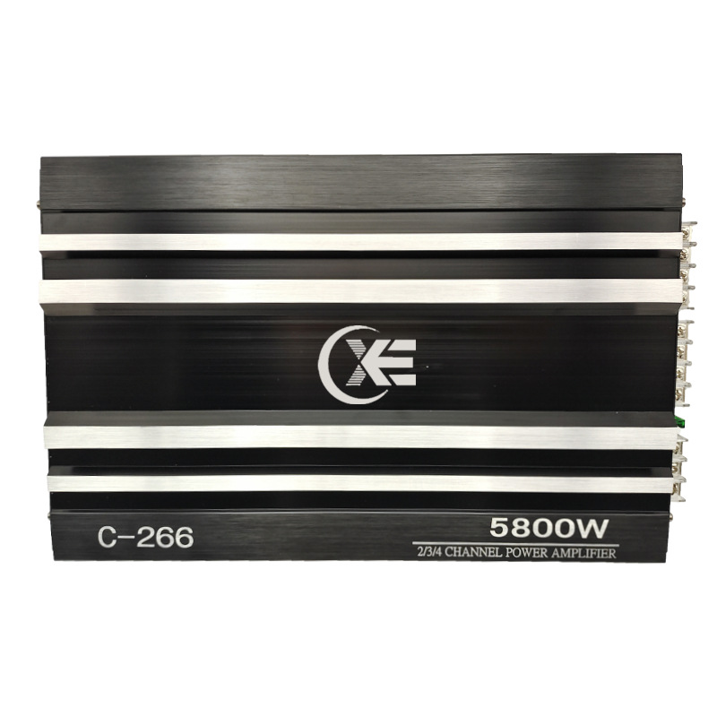 Factory Direct Sales Four-Channel Car Amplifier C-266 Audio Modification 4*50W Four-Channel Car Amplifier