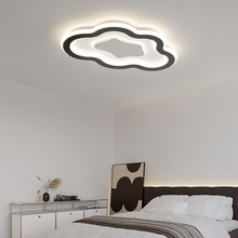 意式极简房间卧室圆形吸顶灯北欧现代全光谱设计款书房阳台天花灯