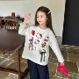 女孩女童儿童长袖打底衫