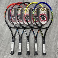 フルカーボンテニスラケット、カーボンとアルミニウム一体型、ストリング付き、初心者向け、軽量