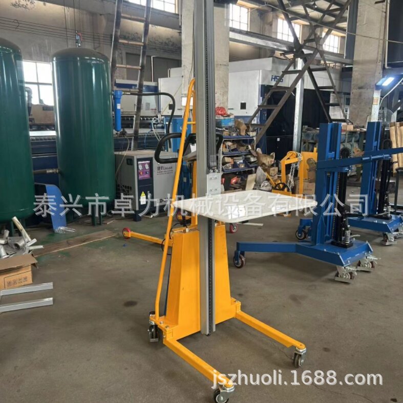 供应轻型半电动堆高车 接受非标手摇式交流电堆高车  迷你工位车