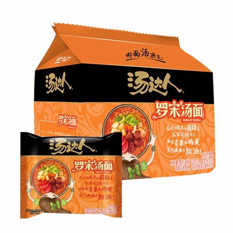 30包整箱批发统一汤达人袋装方便面日式豚骨拉面泡面方便速散批发|undefined