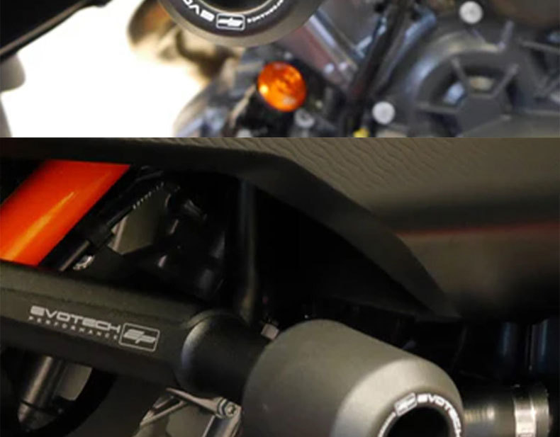 Suitable for Ktm 1290 Super Duke Gt 16-22 Modified Engine Body Bumper Anti-Fall Ball Glue