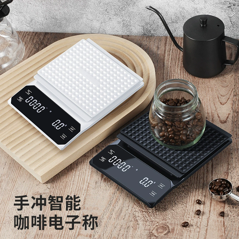 Кофейные весы с таймером, умные цифровые весы, бытовые весы для выпечки, маленькие кухонные весы для еды, кухонные цифровые весы, весы для кофе ручной работы