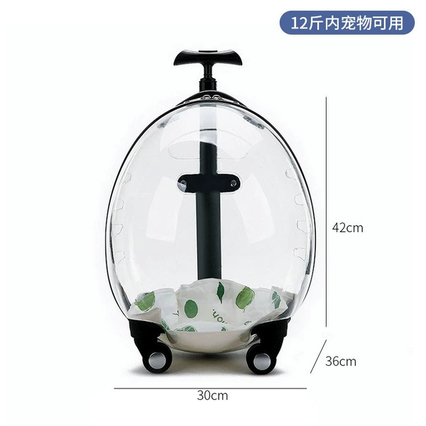 Eggshell Trolley-Black