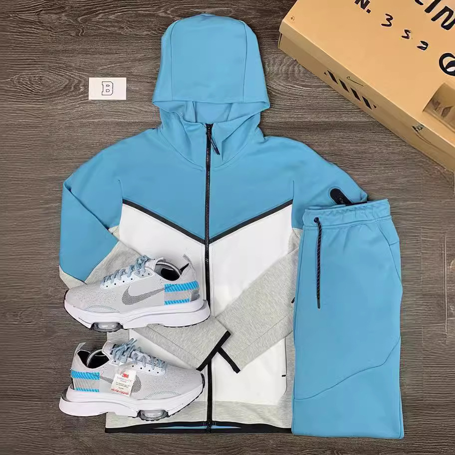 Conjuntos Deportivos para Hombre, Primavera-Otoño 2026, Estilo Casual, Ropa Deportiva, Sudadera de Dos Piezas, Éxito de Ventas en Europa y América