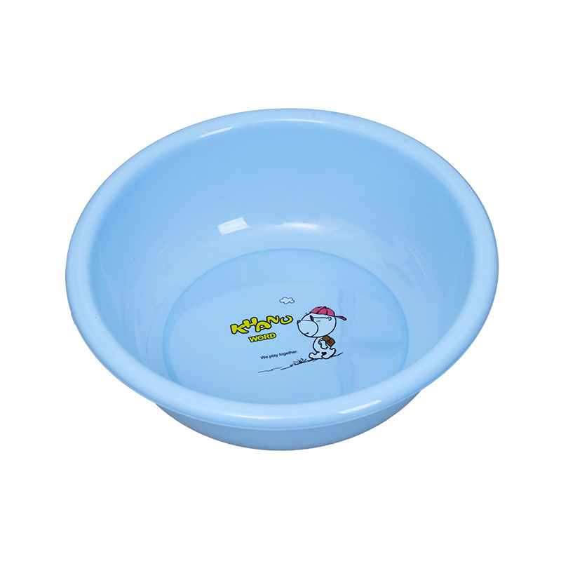 Manufacturers love supply wholesale simple thickened plastic basin student dormitory basin laundry washing basin washbasin gift
