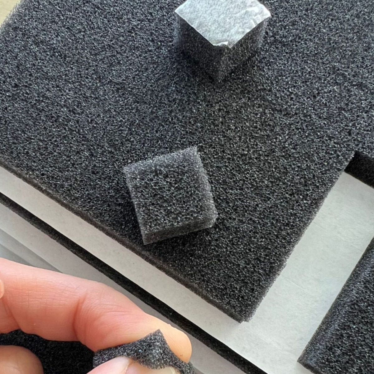 带胶海绵垫  自粘   回音 防火绵