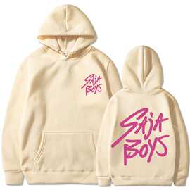 2025新款 Saja Boys Hoodie Men Women 男女情侣卫衣连帽衫