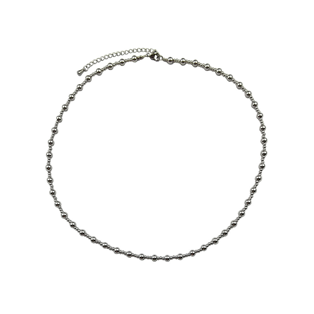 10g Weight Bracelets, Necklace Classification 1 Piece, 1 Set Quantity Holiday, Daily Occasion 304 Stainless Steel Material Geometric Pattern Women's Gender Plating Design Simple Style, Classic Style Style 1 Piece 1 Set 304 Stainless Steel Bracelets Necklace 16