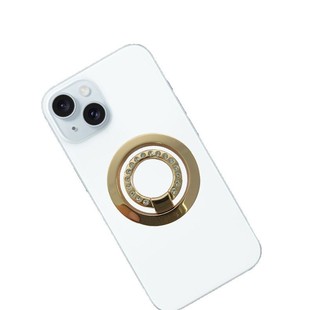 Diamond Ring Mobile Phone Magnetic Holder Magsafe Suitable for Iphone16 Series Mobile Phone Magnetic Desktop Holder
