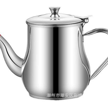 Colador de aceite olla de acero inoxidable hogar a prueba de fugas olla de vino olla oz vertiendo botella de aceite condimento botella suministros de cocina tanque de aceite