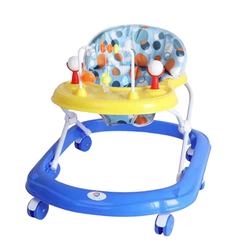 2025 nuevo andador de bebé bebé masculino y femenino multifunción antivolcado 6-12 meses plegable