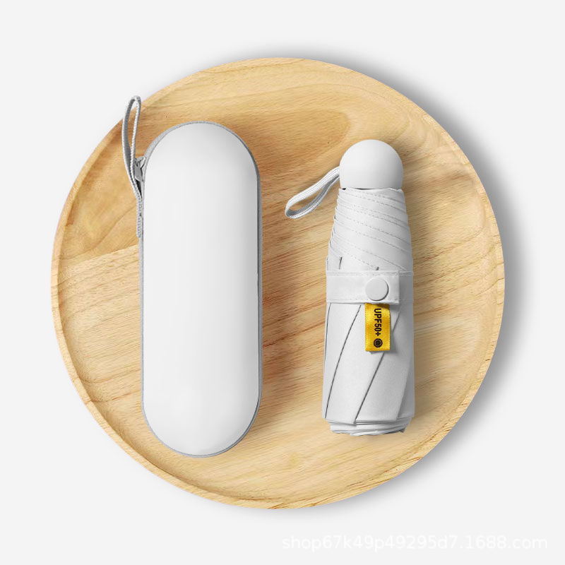 [달빛 흰색] 50% 접기 8 본 전체 음영 검정 접착제 + 상자