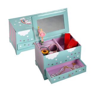 Jewelry Box Storage Box Cross-Border Unicorn Music Box Musicbox Kidsren's Music Gift Box Creative Gift