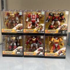 クールな変形合金スカイウォリアー 6 フィギュアディスプレイボックス付きキングコングボーイおもちゃメカモデル装飾品