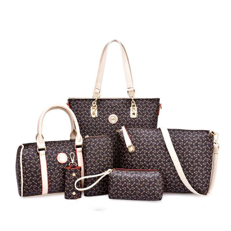 Fashionable Women's Shoulder Bag With Bone Pattern Large Capacity_voghion.com