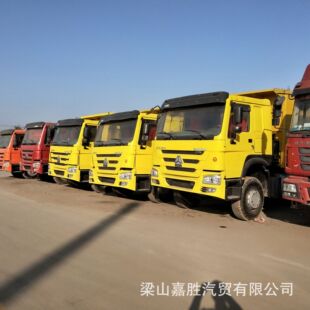 Export to Central Asia Sinotruk Howo Tipper371 Dump Truck Rear Eight-Wheel Dump Truck