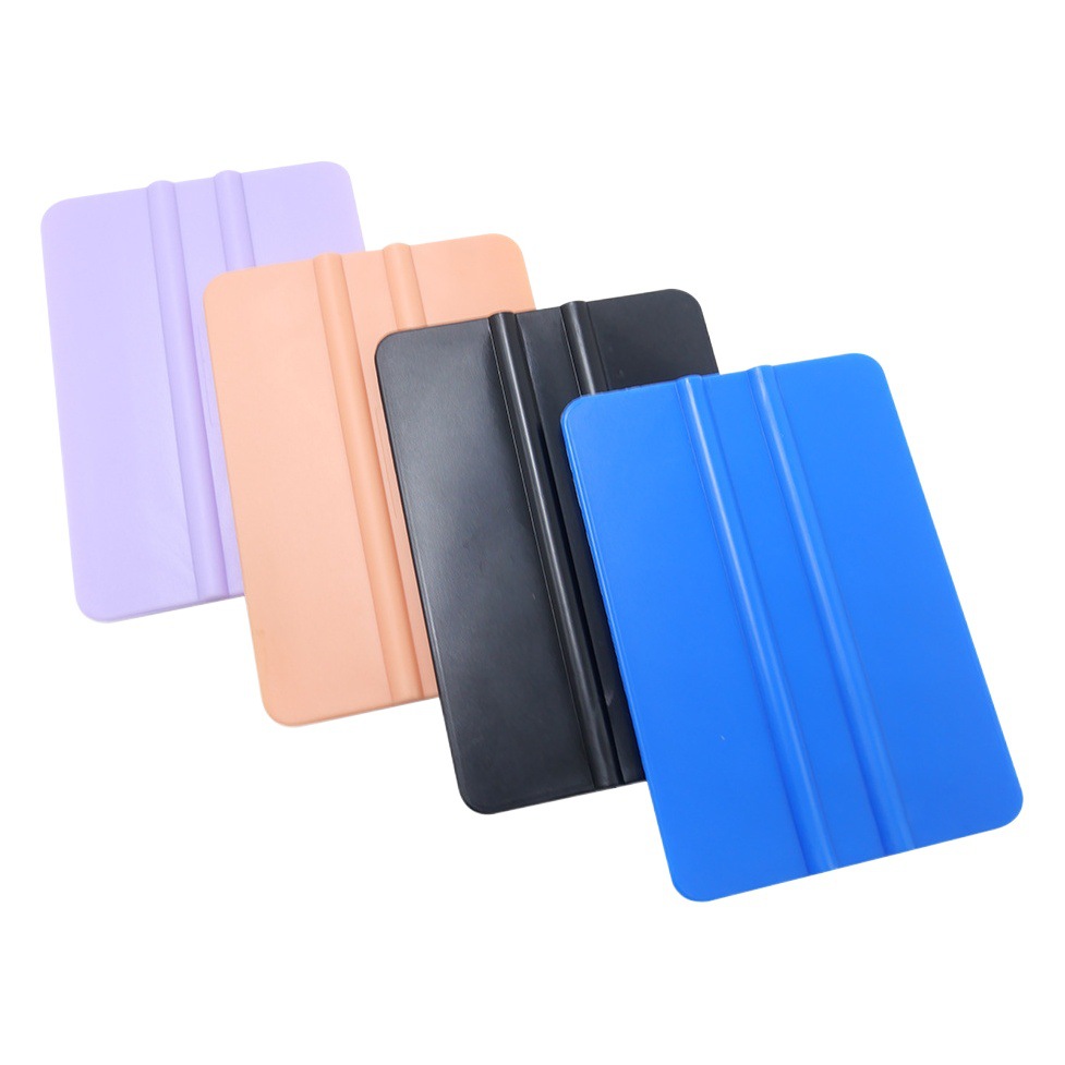 Herramienta de película de coche raspador de película que cambia de color de la carrocería del coche raspador de película de ajuste de luz raspador de construcción de película image 1
