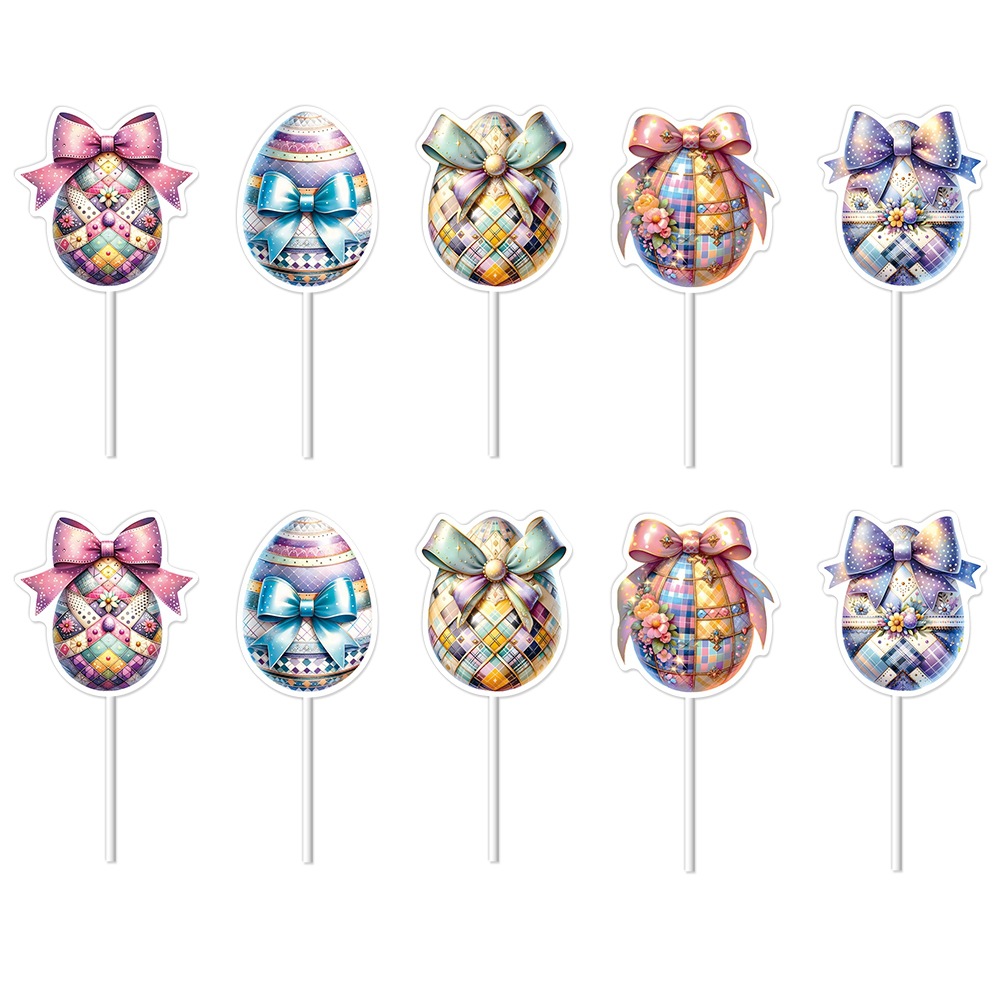 Nuevos productos europeos y estadounidenses huevo de Pascua conejo carnaval arco huevo de cumpleaños cupcake tarjetas